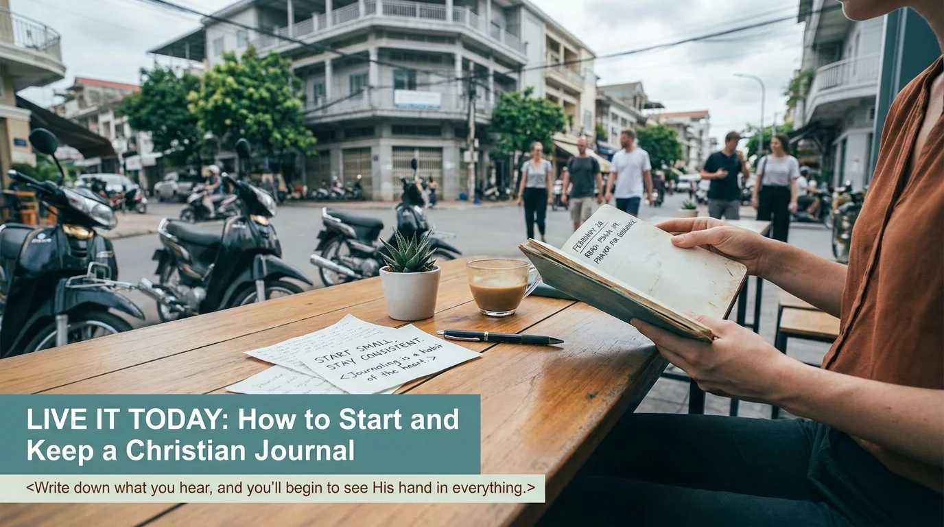 Live It Today: How to Start and Keep a Christian Journal, Journaling: Writing What the Spirit Shows