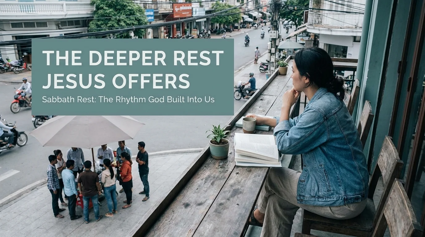 The Deeper Rest Jesus Offers, Sabbath Rest: The Rhythm God Built Into Us