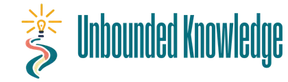 Unbounded Knowledge Horizontal Logo Dark Mode.
