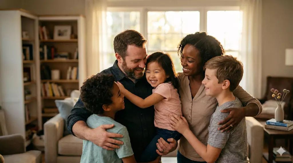 Adoption into Gods Family.