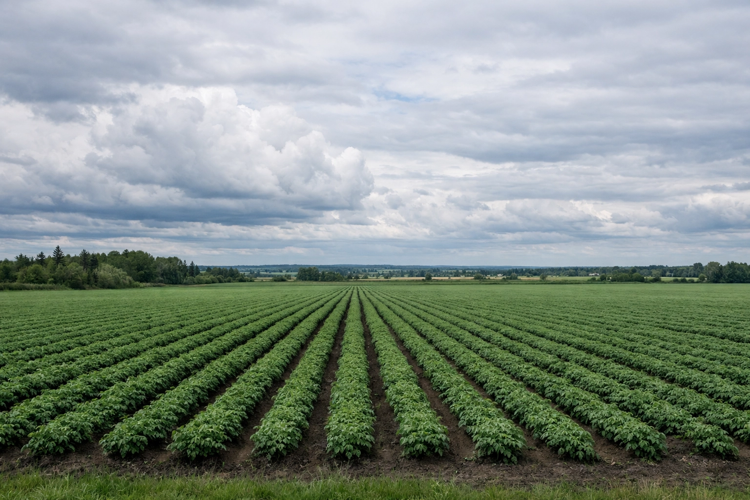 Photorealistic close-up of hands sowing seeds into dark fertile soil in natural daylight.